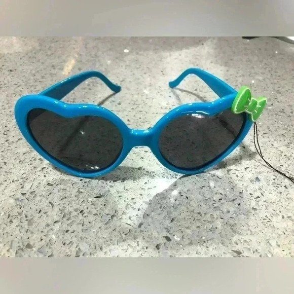 Disney Minnie Mouse Bow Sunglasses - Blue - Girls One Size - Picture 1 of 4